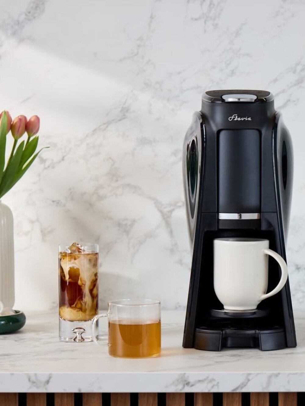 Flavia Aroma Brewer - Coffee Machine, Makes Coffee, Lattes, Tea